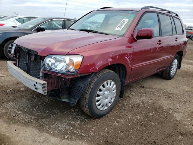 TOYOTA HIGHLANDER 2004 with VIN JTEGD21A940092832 - Photo from auction