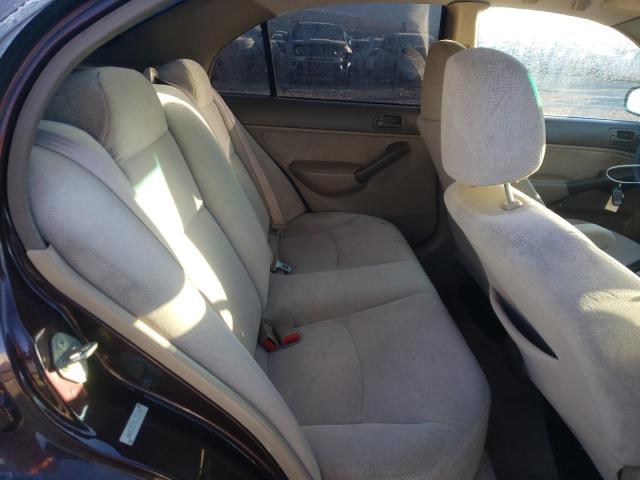 Photo 10 from auction – 2001 HONDA CIVIC EX with VIN 1HGES267X1L054990
