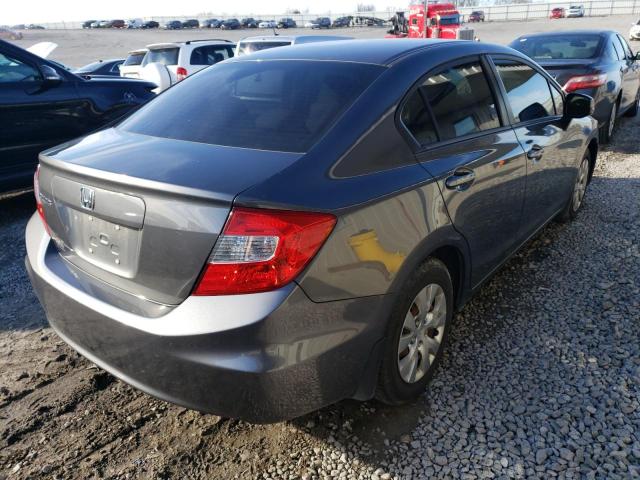 Photo 3 from auction – 2012 HONDA CIVIC LX with VIN 19XFB2F53CE079775