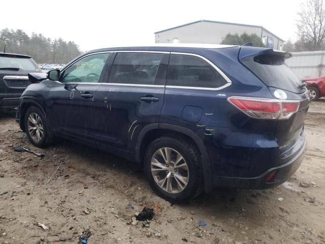 Photo 2 from auction – 2014 TOYOTA HIGHLANDER with VIN 5TDJKRFH3ES019744