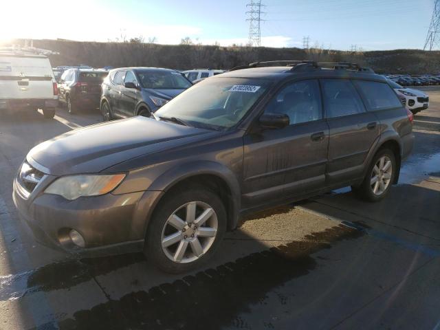 SUBARU OUTBACK 2. 2008 with VIN 4S4BP61C987310016 - Photo from auction