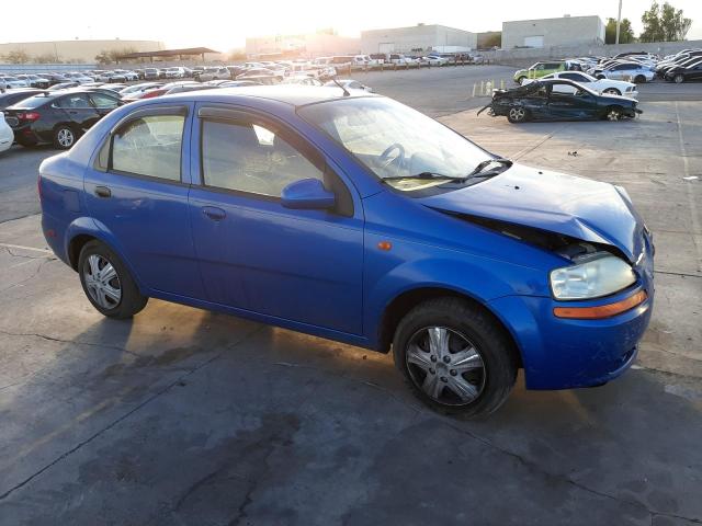 Photo 4 from auction – 2004 CHEVROLET AVEO with VIN KL1TD52674B165738