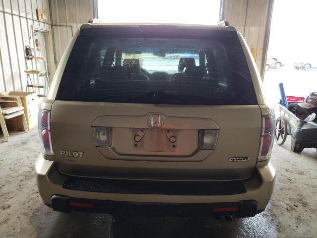 Photo 6 from auction – 2006 HONDA PILOT EX with VIN 2HKYF18486H516715