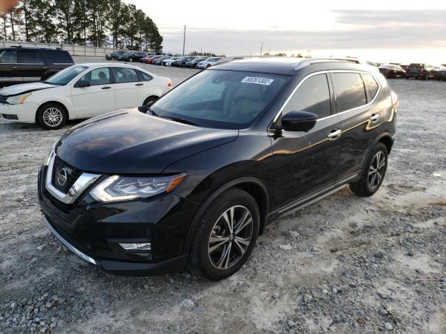 NISSAN ROGUE S 2017 with VIN 5N1AT2MT2HC821876 - Photo from auction