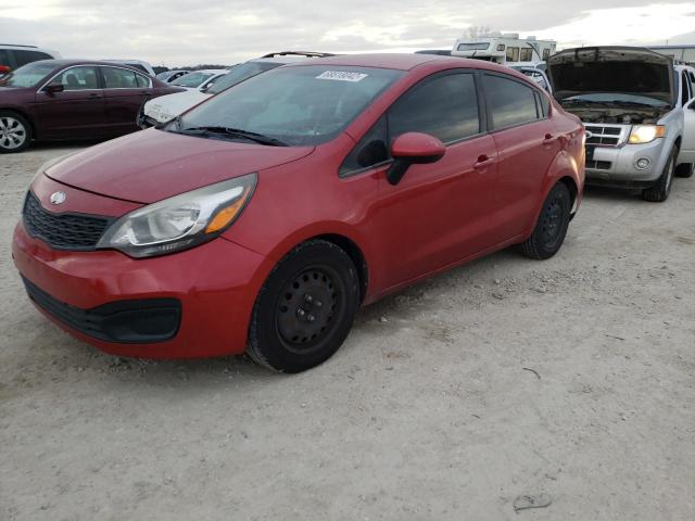 KIA RIO LX 2014 with VIN KNADM4A37E6400175 - Photo from auction