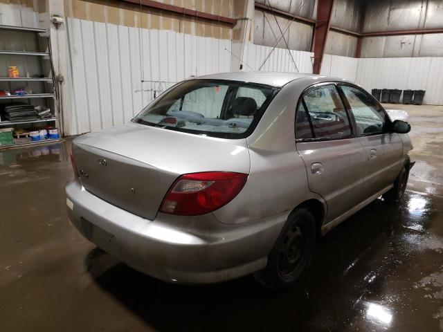 Photo 3 from auction – 2002 KIA RIO with VIN KNADC123526196715