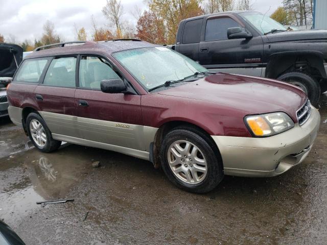 Photo 4 from auction – 2000 SUBARU LEGACY OUT with VIN 4S3BH6650Y7661604