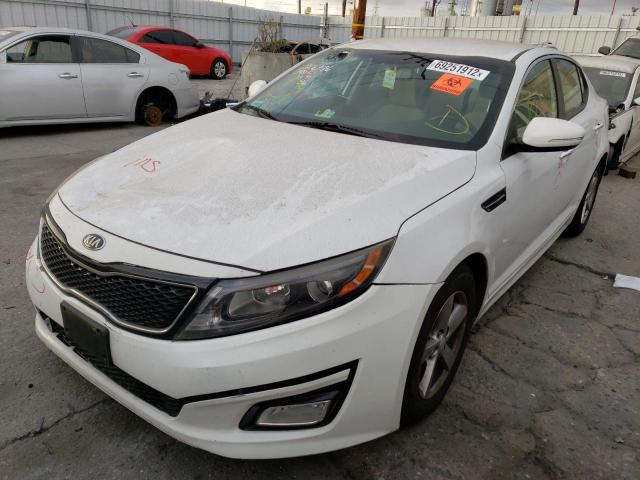KIA OPTIMA LX 2014 with VIN 5XXGM4A73EG264082 - Photo from auction