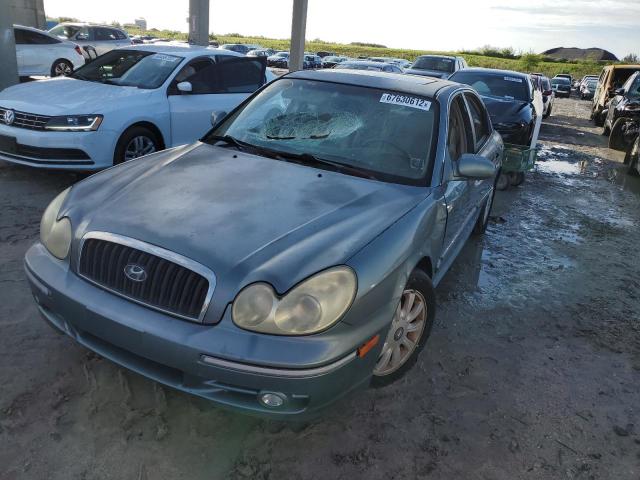 HYUNDAI SONATA GLS 2004 with VIN KMHWF35H34A001017 - Photo from auction