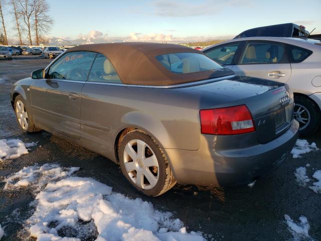 Photo 2 from auction – 2005 AUDI A4 QUATTRO with VIN WAUDT48H85K014408