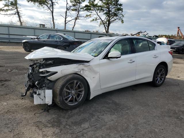 INFINITI Q50 BASE 2015 with VIN JN1BV7AR8FM395405 - Photo from auction