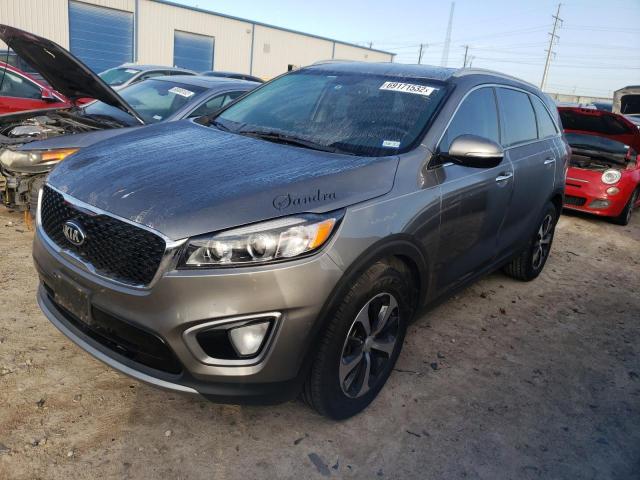 KIA SORENTO EX 2016 with VIN 5XYPH4A18GG122003 - Photo from auction