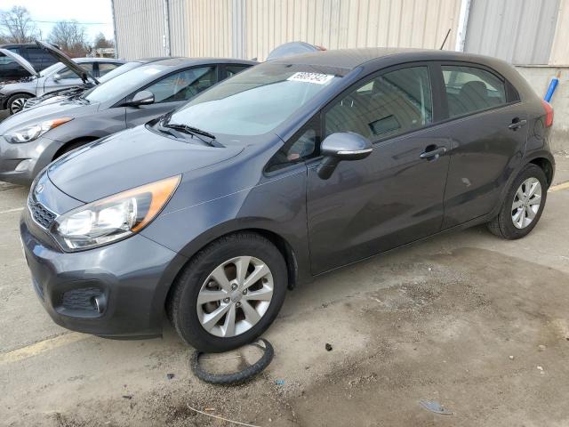 KIA RIO EX 2013 with VIN KNADN5A36D6268303 - Photo from auction