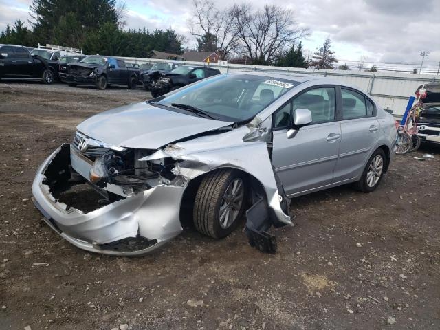 HONDA CIVIC EX 2012 with VIN 2HGFB2F84CH311865 - Photo from auction