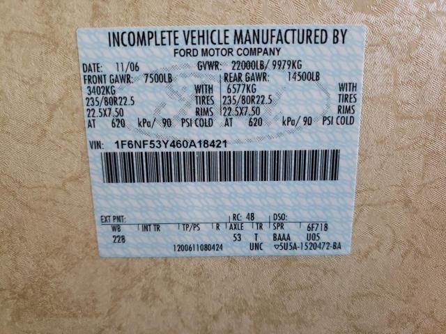 Photo 10 from auction – 2008 MHOM SCEPTER SE with VIN 1F6NF53Y460A18421