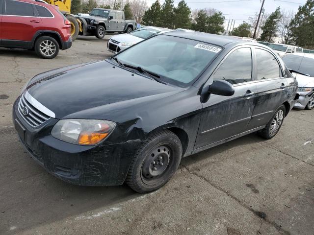 KIA SPECTRA 2009 with VIN KNAFE222395667499 - Photo from auction