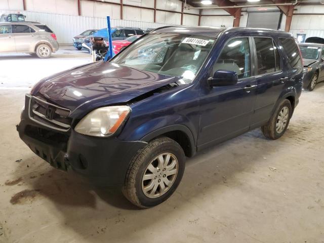 HONDA CR-V EX 2005 with VIN SHSRD78875U347003 - Photo from auction