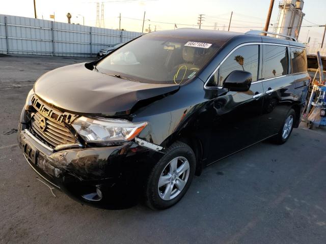 NISSAN QUEST S 2015 with VIN JN8AE2KP2F9122329 - Photo from auction
