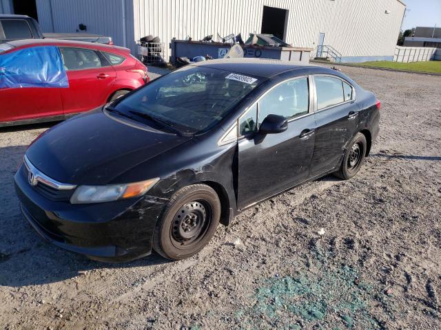 HONDA CIVIC LX 2012 with VIN 19XFB2F53CE052639 - Photo from auction