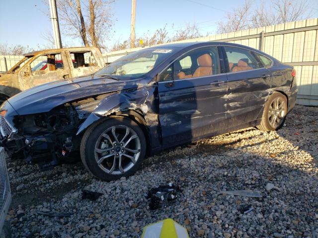 FORD FUSION TIT 2019 with VIN 3FA6P0RU2KR255785 - Photo from auction