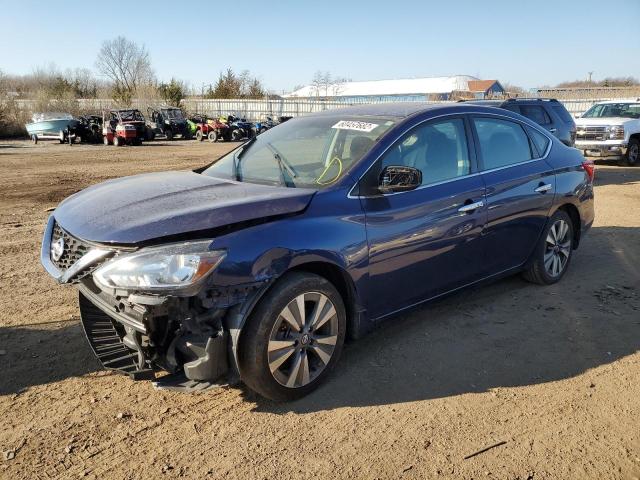 NISSAN SENTRA S 2019 with VIN 3N1AB7AP1KY288156 - Photo from auction
