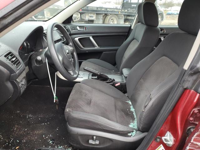 Photo 7 from auction – 2009 SUBARU LEGACY 2.5 with VIN 4S3BL616097227487