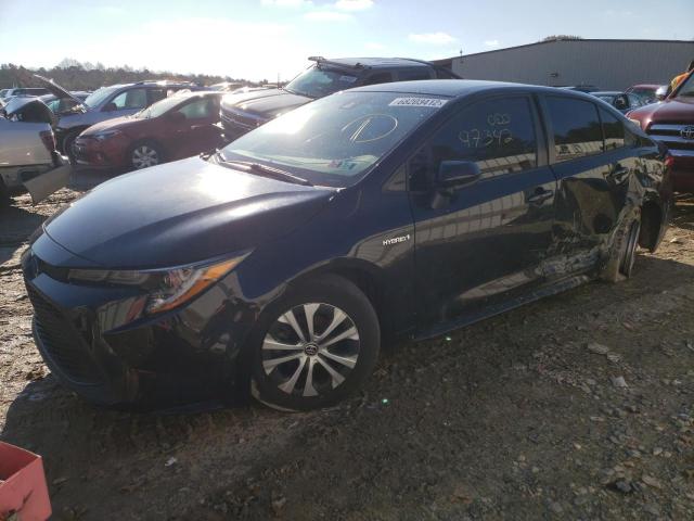 TOYOTA COROLLA LE 2020 with VIN JTDEBRBE6LJ001472 - Photo from auction