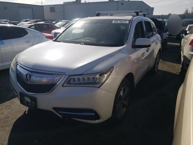 ACURA MDX 2014 with VIN 5FRYD4H20EB014413 - Photo from auction