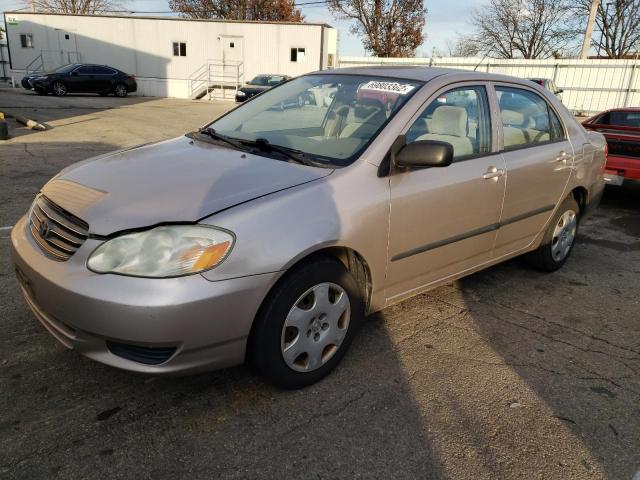 TOYOTA COROLLA CE 2003 with VIN 1NXBR32E43Z183484 - Photo from auction
