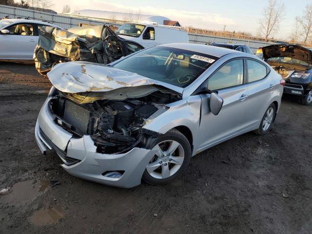 HYUNDAI ELANTRA GL 2013 with VIN KMHDH4AEXDU535035 - Photo from auction