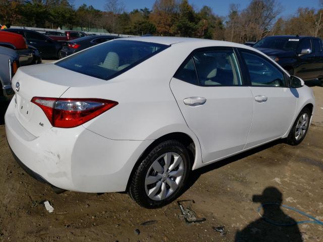 Photo 3 from auction – 2014 TOYOTA COROLLA L with VIN 2T1BURHE8EC178169