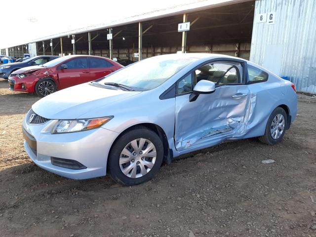 HONDA CIVIC LX 2012 with VIN 2HGFG3B55CH558332 - Photo from auction