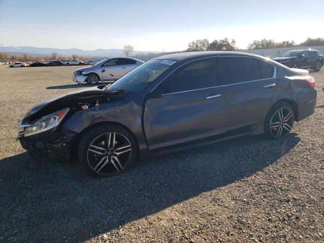Photo 1 from auction – 2016 HONDA ACCORD SPO with VIN 1HGCR2F56GA212974