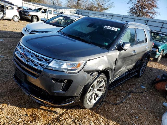 FORD EXPLORER L 2018 with VIN 1FM5K7F83JGB89124 - Photo from auction
