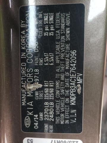 Photo 14 from auction – 2014 KIA SPORTAGE B with VIN KNDPB3AC1E7642096