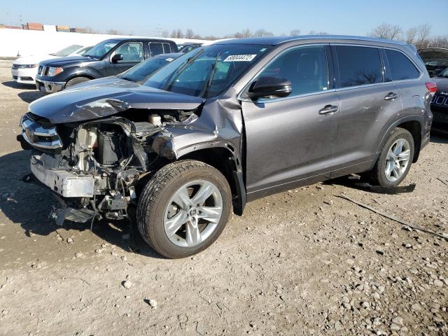 TOYOTA HIGHLANDER 2017 with VIN 5TDDZRFH0HS376943 - Photo from auction