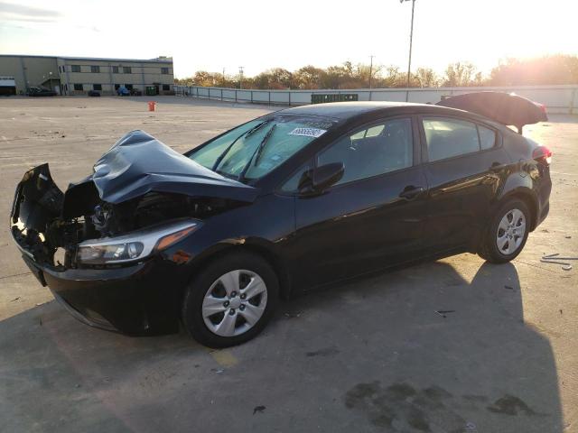 KIA FORTE LX 2018 with VIN 3KPFK4A77JE177290 - Photo from auction