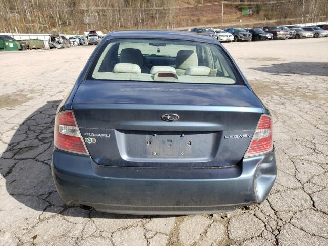 Photo 6 from auction – 2006 SUBARU LEGACY 2.5 with VIN 4S3BL626067215723