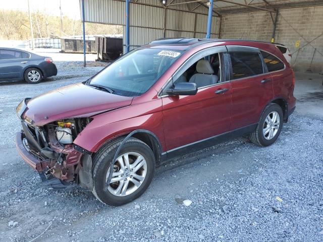 HONDA CR-V EX 2011 with VIN 5J6RE3H50BL002076 - Photo from auction