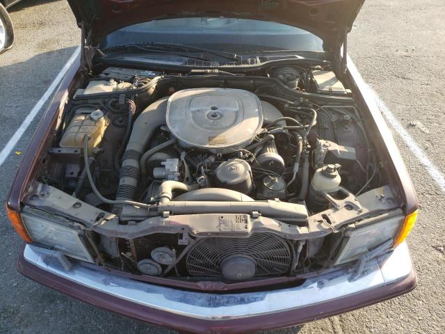 Photo 11 from auction – 1990 MERCEDES-BENZ 560 SEC with VIN WDBCA45E9LA542572