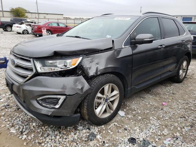 FORD EDGE SEL 2017 with VIN 2FMPK3J93HBB19142 - Photo from auction