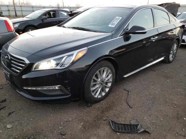 HYUNDAI SONATA SPO 2015 with VIN 5NPE34AF0FH074750 - Photo from auction
