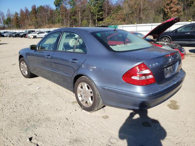 Photo 2 from auction – 2003 MERCEDES-BENZ E 320 with VIN WDBUF65J43A134897
