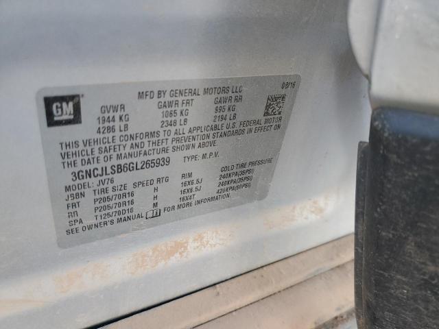 صورة رقم 14 من المزاد - 2016 CHEVROLET TRAX 1LT مع VIN 3GNCJLSB6GL265939
