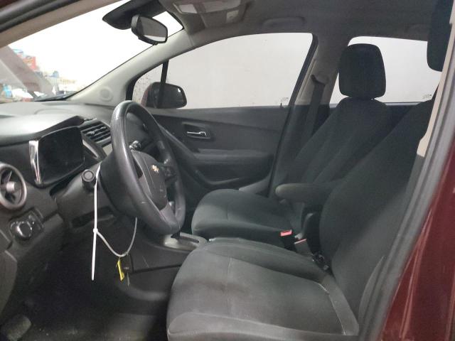 Photo 7 from auction – 2016 CHEVROLET TRAX LS with VIN 3GNCJKSB1GL240134