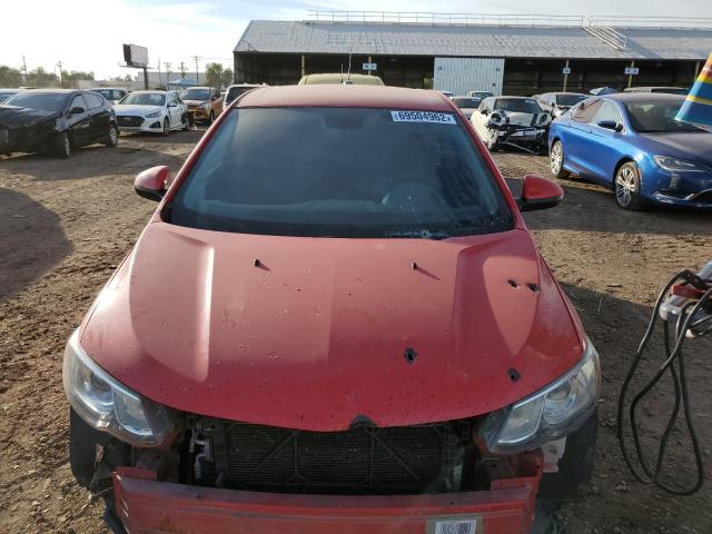 Photo 5 from auction – 2017 CHEVROLET SONIC LT with VIN 1G1JD5SG2H4113591