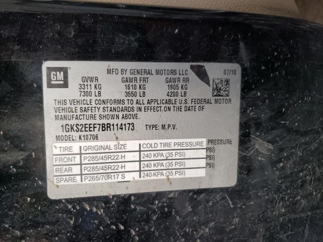 Photo 14 from auction – 2011 GMC YUKON DENA with VIN 1GKS2EEF7BR114173