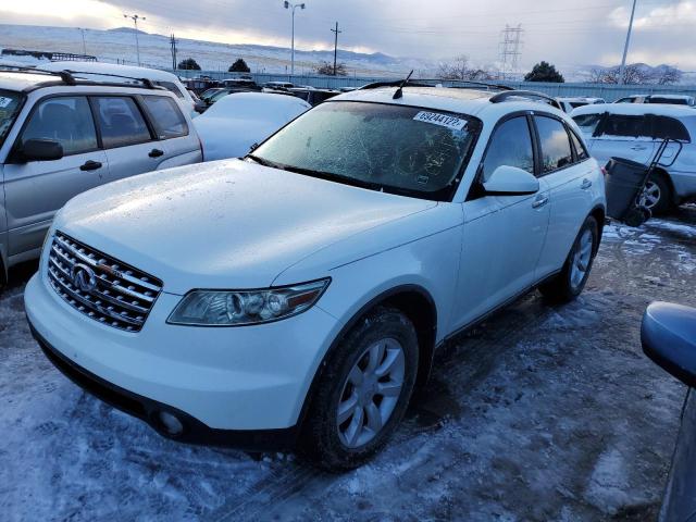 INFINITI FX35 2003 with VIN JNRAS08W03X003838 - Photo from auction
