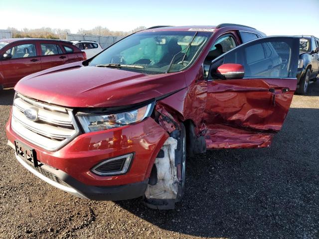 FORD EDGE SEL 2018 with VIN 2FMPK4J98JBB04969 - Photo from auction