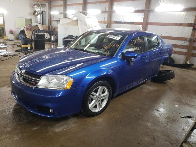 DODGE AVENGER SX 2014 مع رقم تعريف المركبة 1C3CDZCB3EN189650 - صورة من المزاد